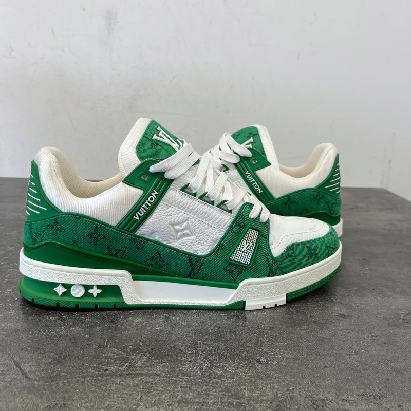 Men's LV Low Trainers White Size UK 9 / EU 43