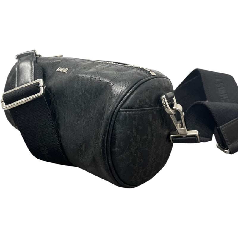 Women's Oblique Crossbody Bag Black