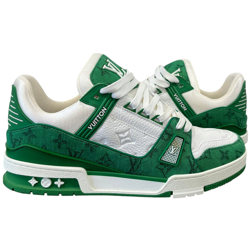 Men's LV Low Trainers White Size UK 9 / EU 43