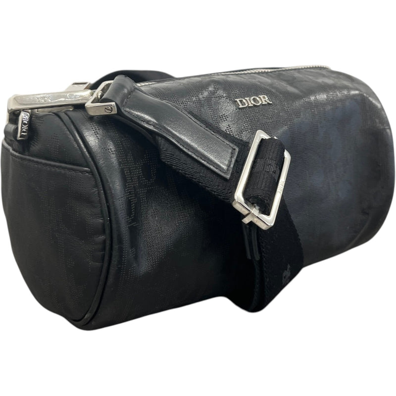 Women's Oblique Crossbody Bag Black