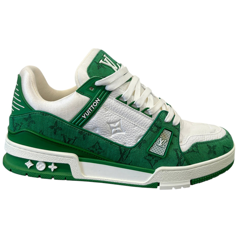 Men's LV Low Trainers White Size UK 9 / EU 43