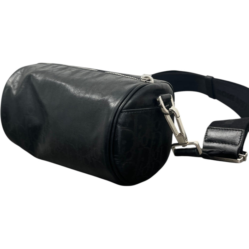 Women's Oblique Crossbody Bag Black