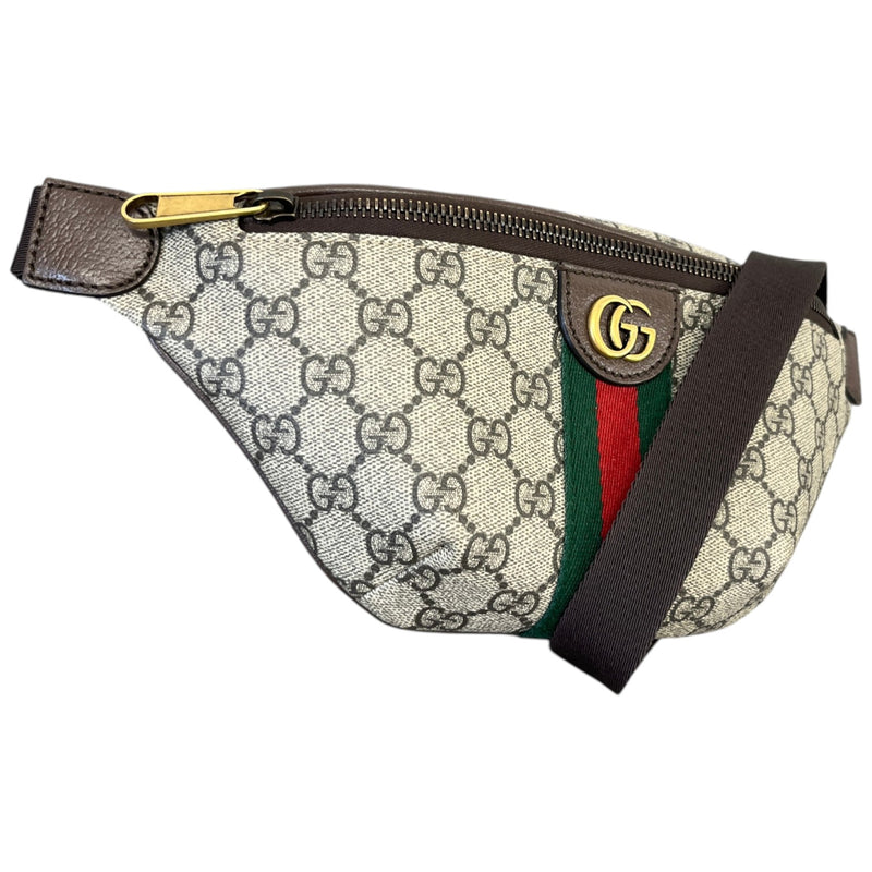 Men's Ophidia Small Belt Bag Beige