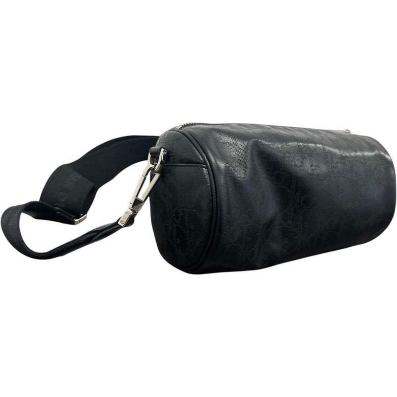 Women's Oblique Crossbody Bag Black