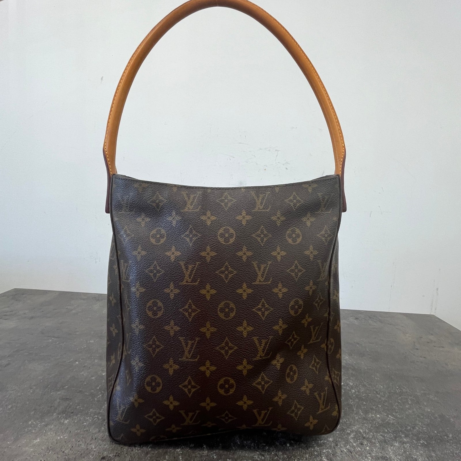 Women's Monogram Looping Gm Handbag Brown - Photo 13