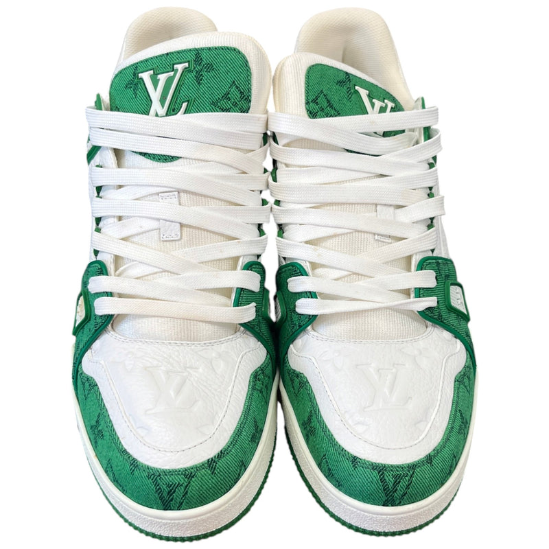 Men's LV Low Trainers White Size UK 9 / EU 43