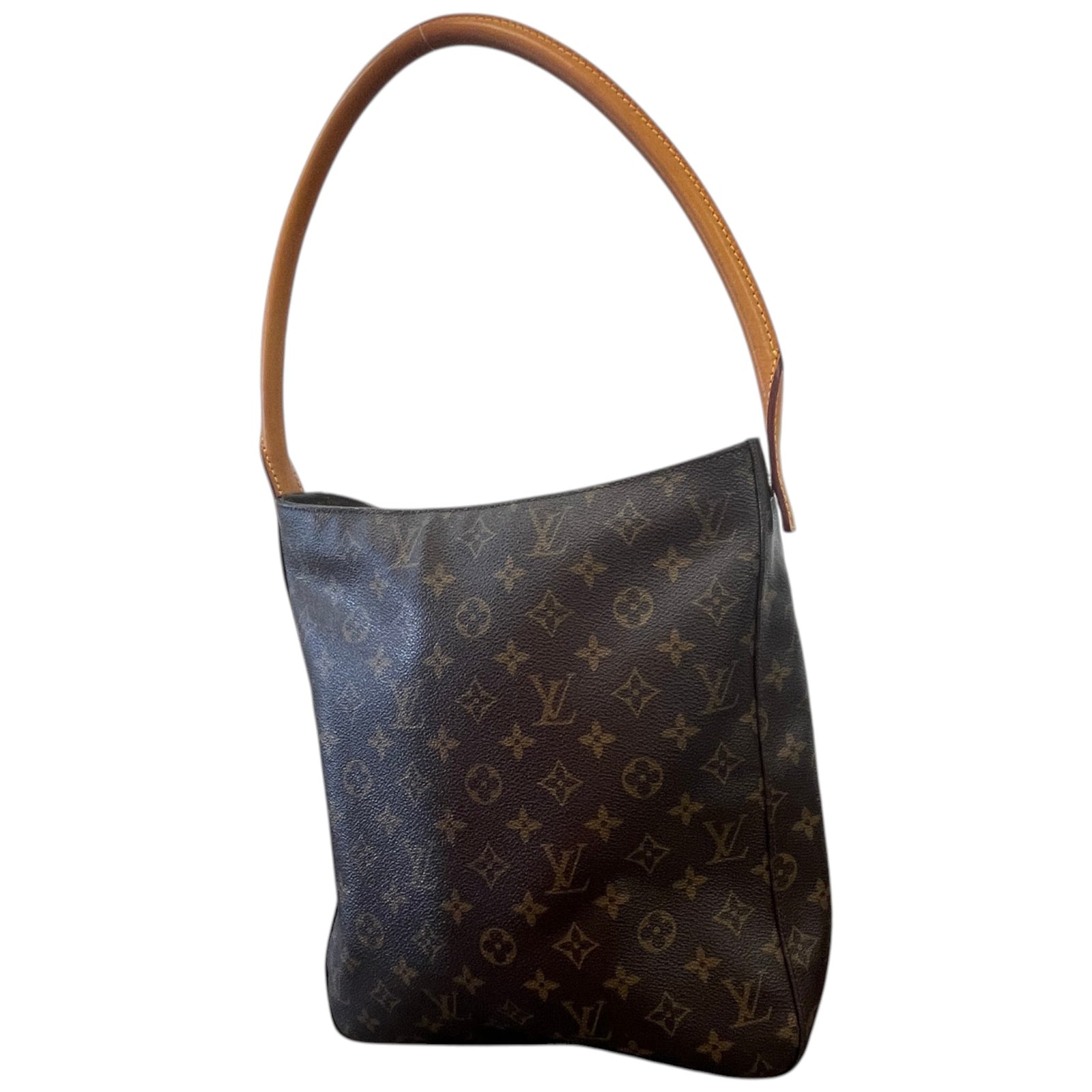 Women's Monogram Looping Gm Handbag Brown - Photo 4