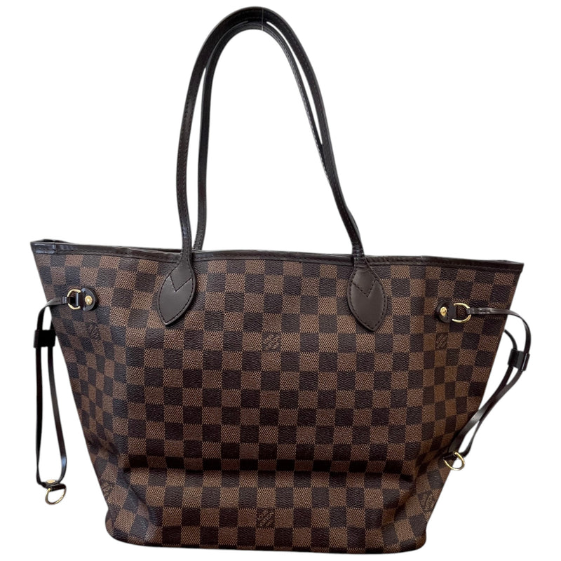 Louis Vuitton Women's Damier Ebene Neverfull MM Bag Brown