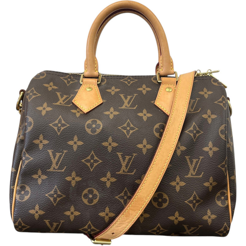 Women's Monogram Speedy Bandoulière 25 Handbag Brown