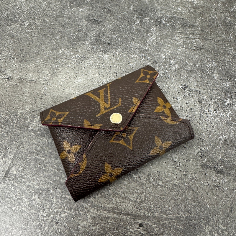 Women's Small Monogram Canvas Kirigami Wallet Brown
