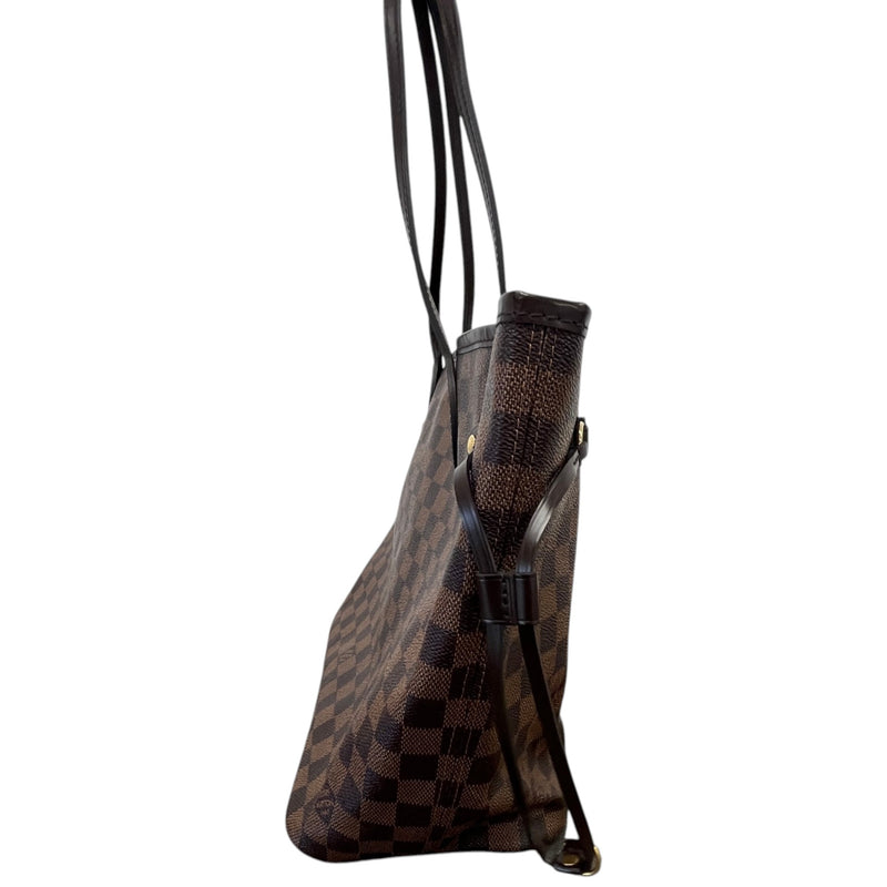 Louis Vuitton Women's Damier Ebene Neverfull MM Bag Brown