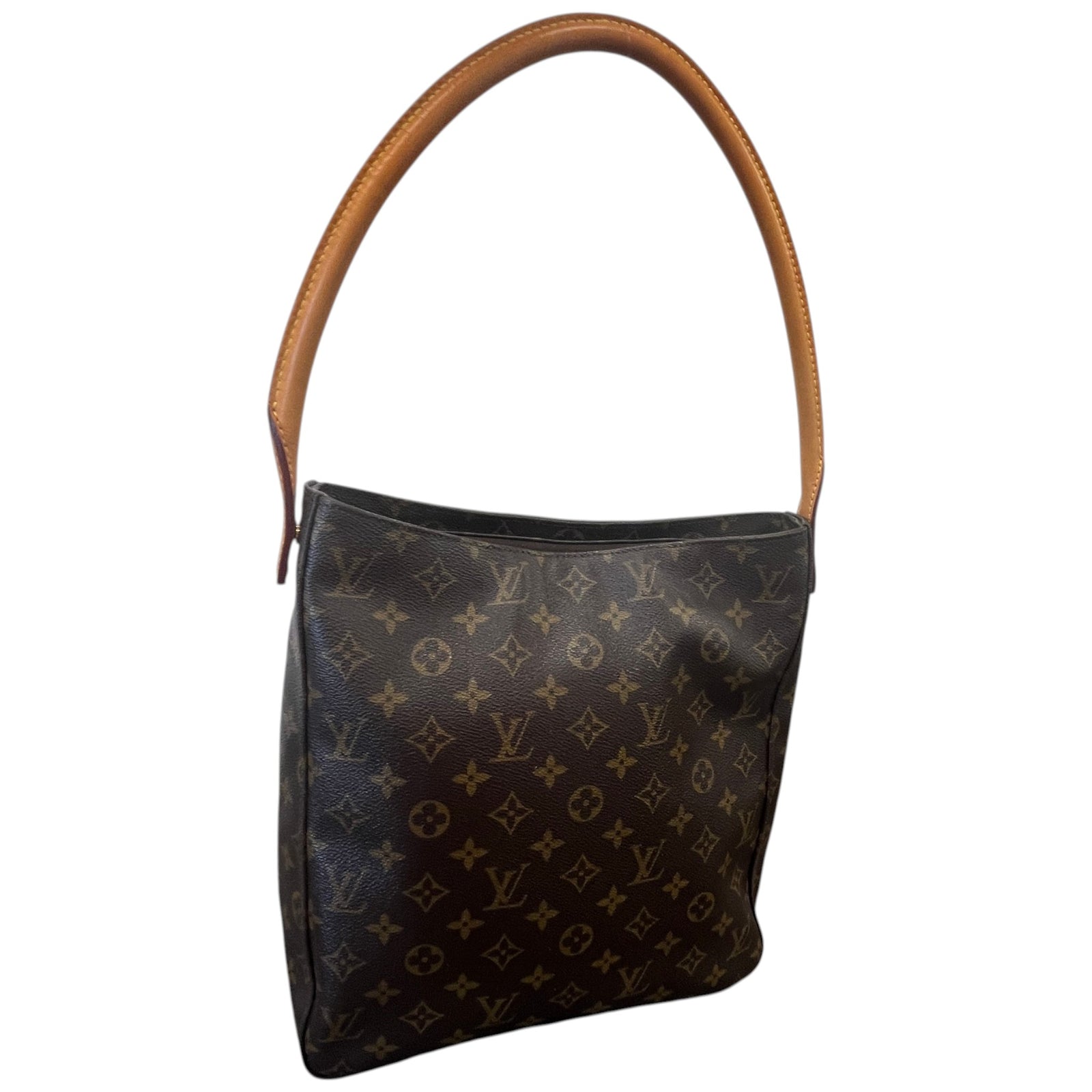 Women's Monogram Looping Gm Handbag Brown - Photo 9