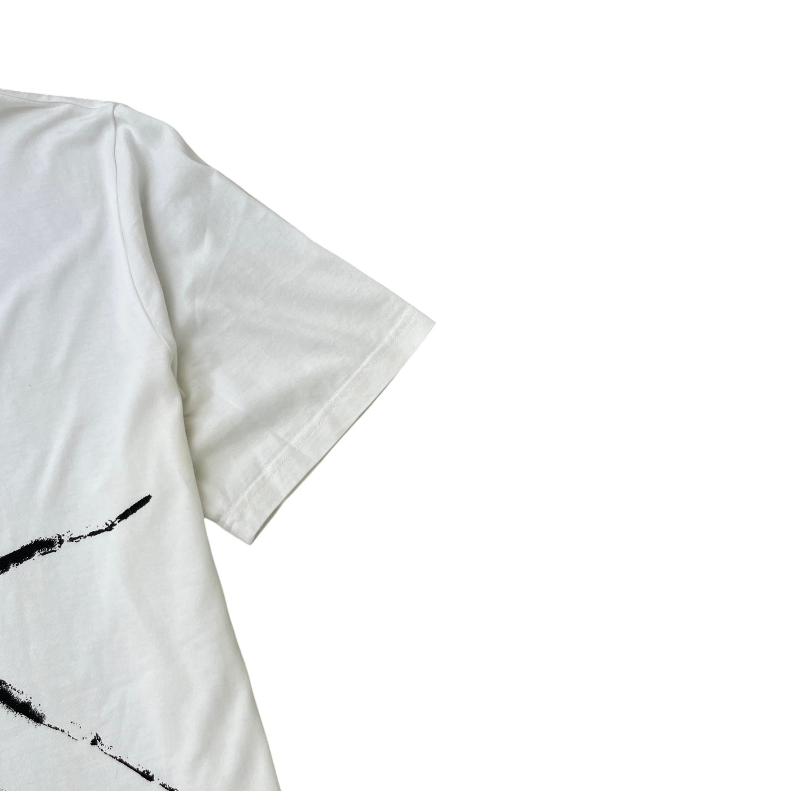 Men's Spider Print T-Shirt White Size M - Photo 5