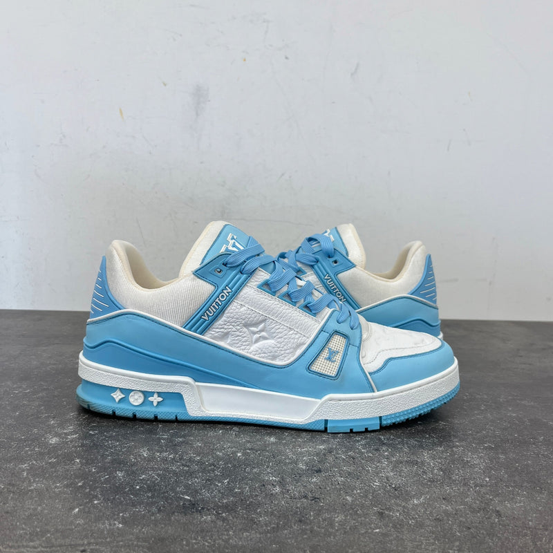 Men's LV Low Trainers White Size UK 9 / EU 43