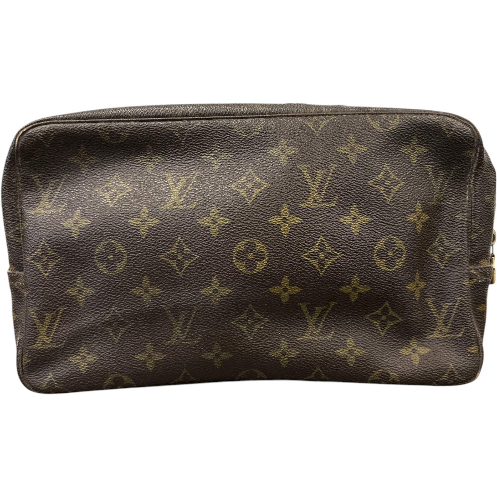 Men's Monogram Trousse Toilette Pouch Brown - Photo 1