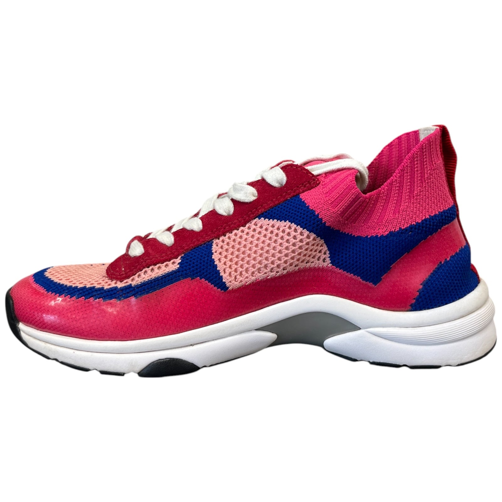 Women's Cc Cloth Runner Low Trainers Pink Size EU 37.5 / UK 4.5 - Photo 2