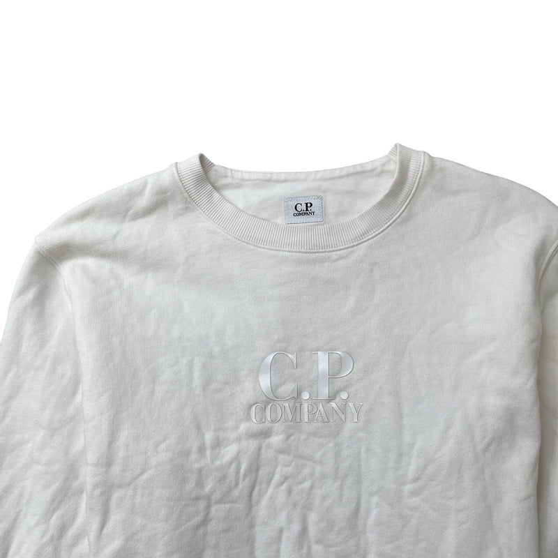 Men's Logo Sweatshirt White Size L