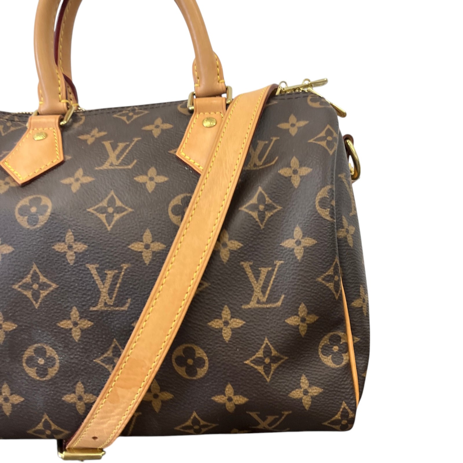 Women's Monogram Speedy Bandoulière 25 Handbag Brown - Photo 11