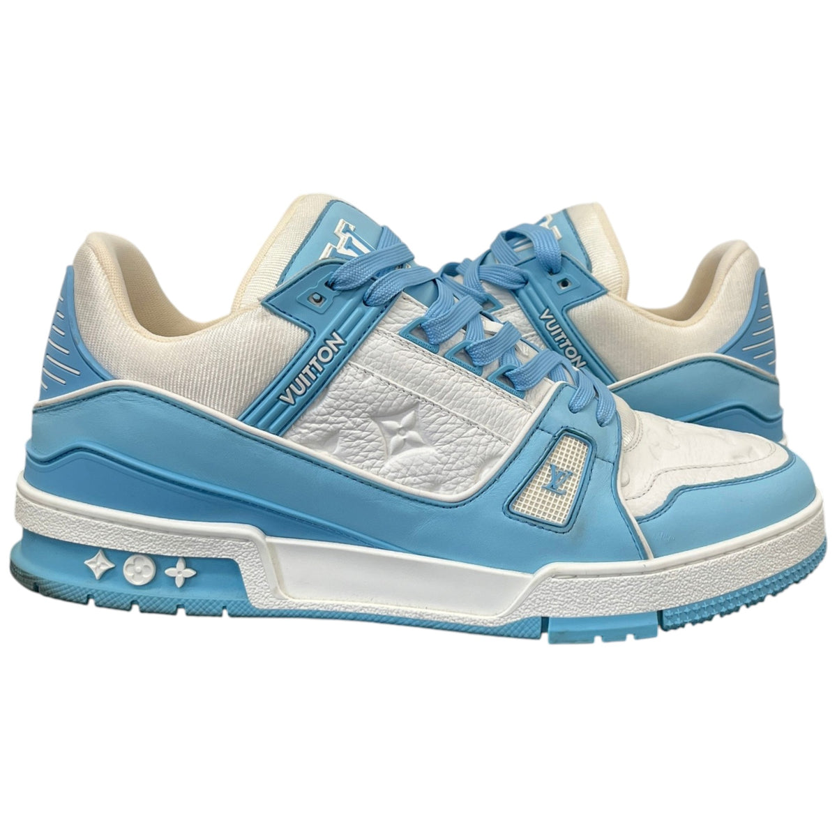 Men's LV Low Trainers White Size UK 9 / EU 43 - Photo 3