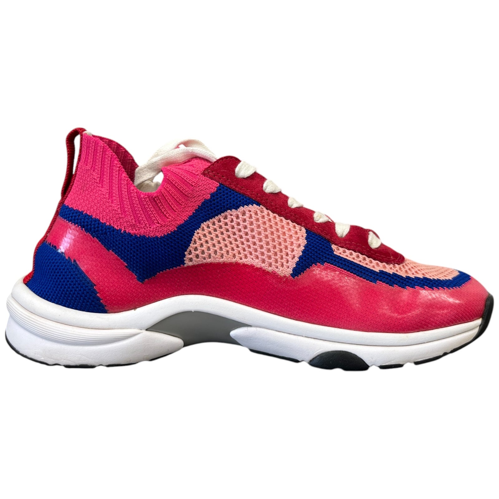 Women's Cc Cloth Runner Low Trainers Pink Size EU 37.5 / UK 4.5 - Photo 4