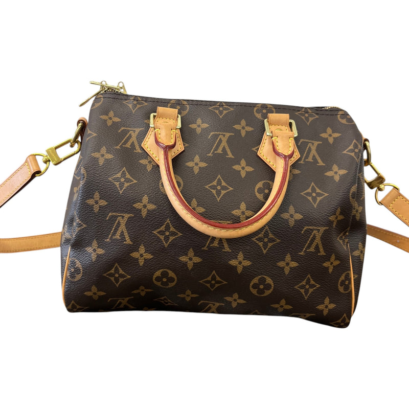 Women's Monogram Speedy Bandoulière 25 Handbag Brown
