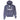 Men's Property Logo Print Hoodie Blue Size S