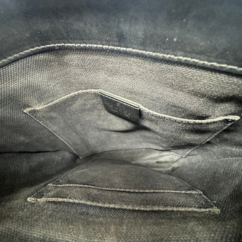 Men's GG Supreme Messenger Bag Black