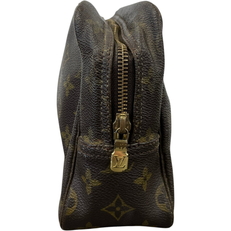 Men's Monogram Trousse Toilette Pouch Brown