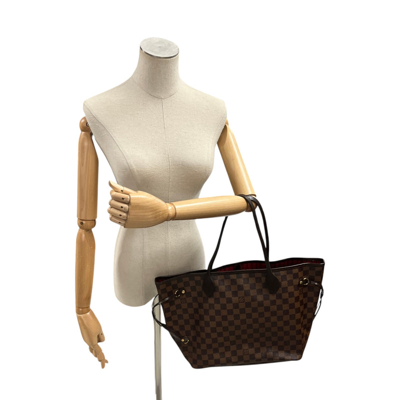 Louis Vuitton Women's Damier Ebene Neverfull MM Bag Brown