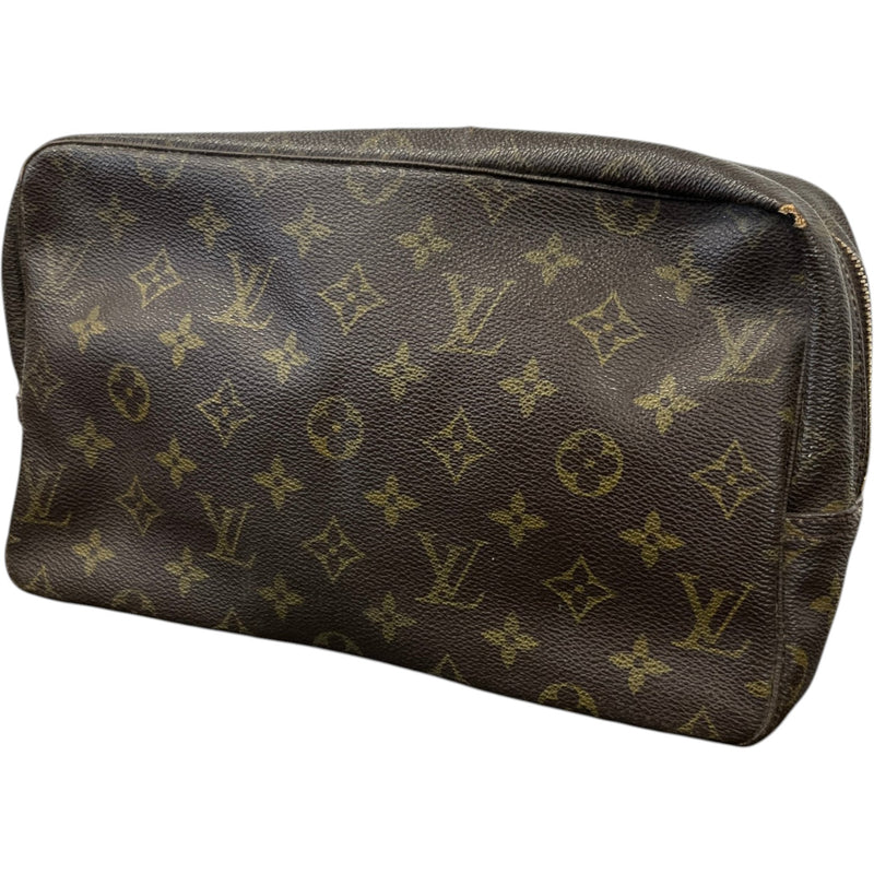 Men's Monogram Trousse Toilette Pouch Brown