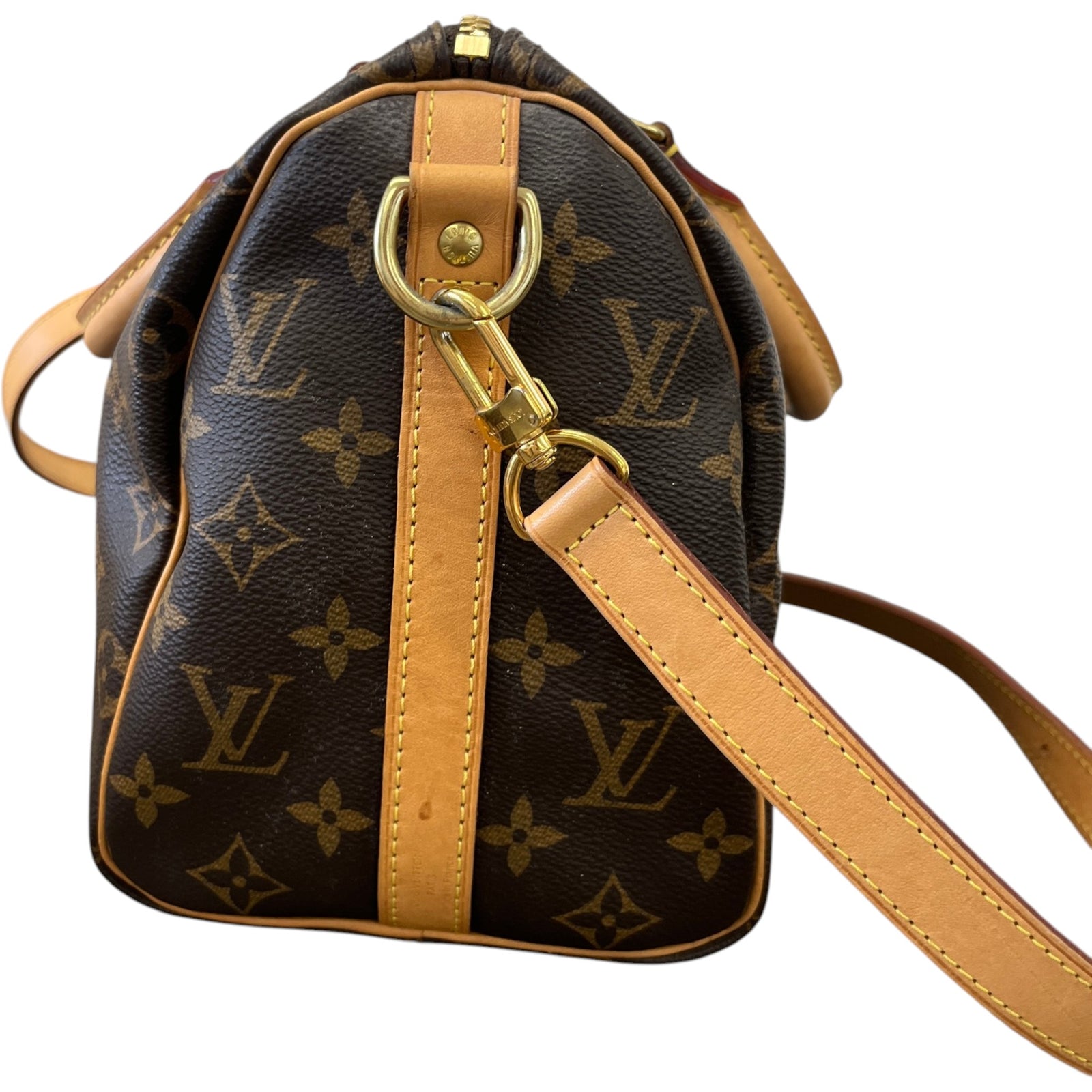 Women's Monogram Speedy Bandoulière 25 Handbag Brown - Photo 7