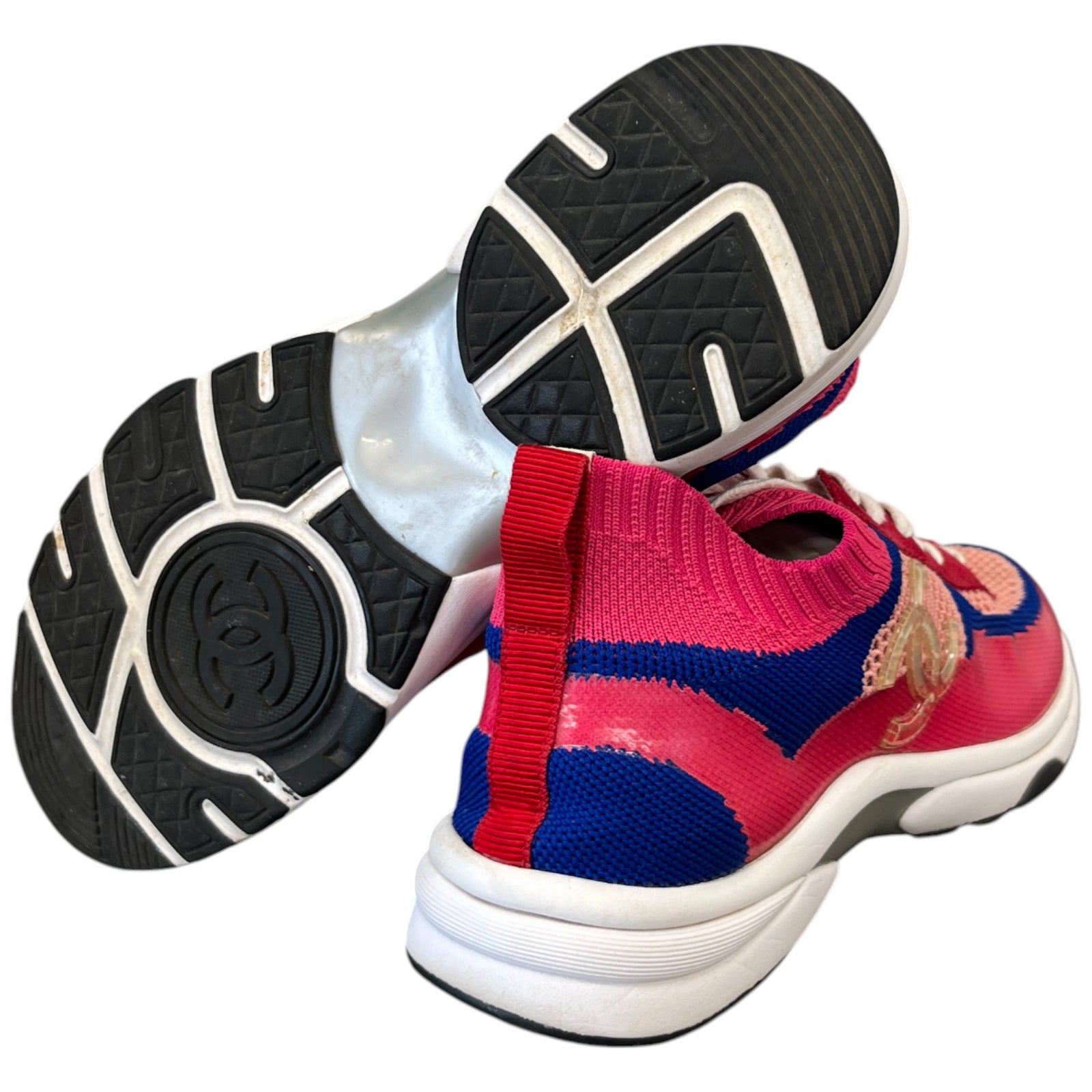 Women's Cc Cloth Runner Low Trainers Pink Size EU 37.5 / UK 4.5 - Photo 10
