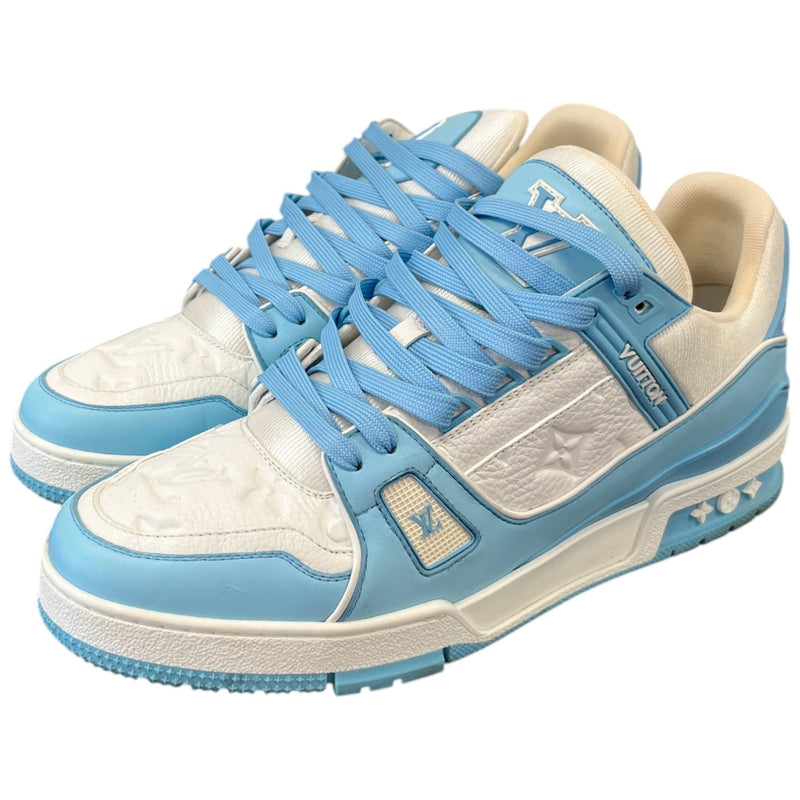 Men's LV Low Trainers White Size UK 9 / EU 43