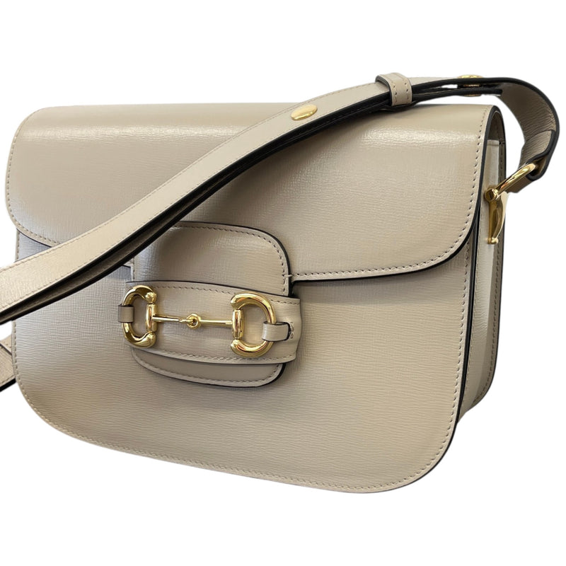 Gucci Women's Horsebit 1955 Crossbody Bag Beige