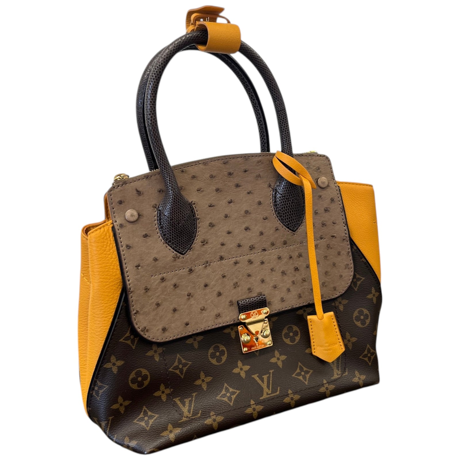 Women's Exotic Majestueux Tote Mm Bag Brown - Photo 4