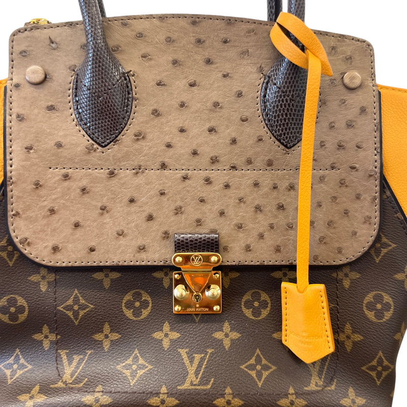 Women's Exotic Majestueux Tote Mm Bag Brown