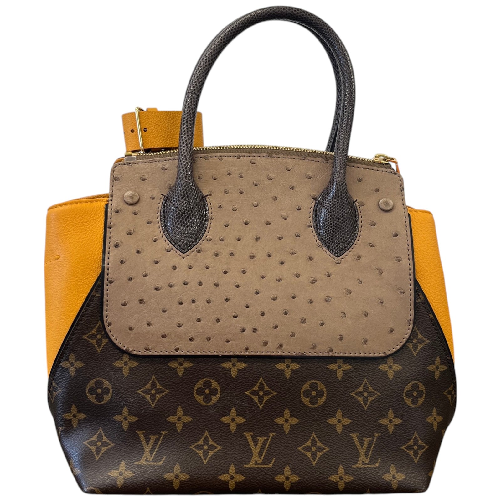 Women's Exotic Majestueux Tote Mm Bag Brown - Photo 3