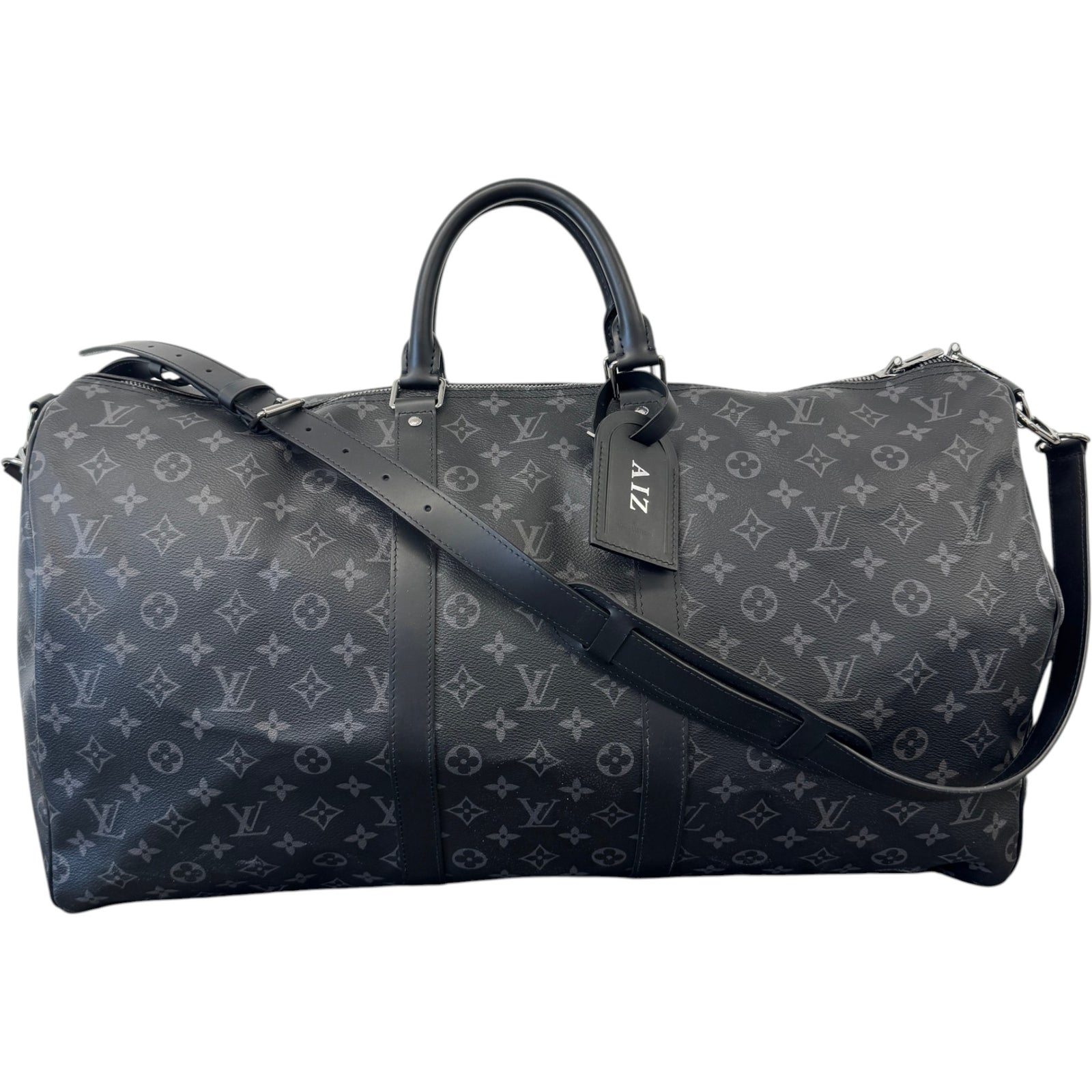 Men's Keepall Bandoulière 55 Bag Black - Photo 1