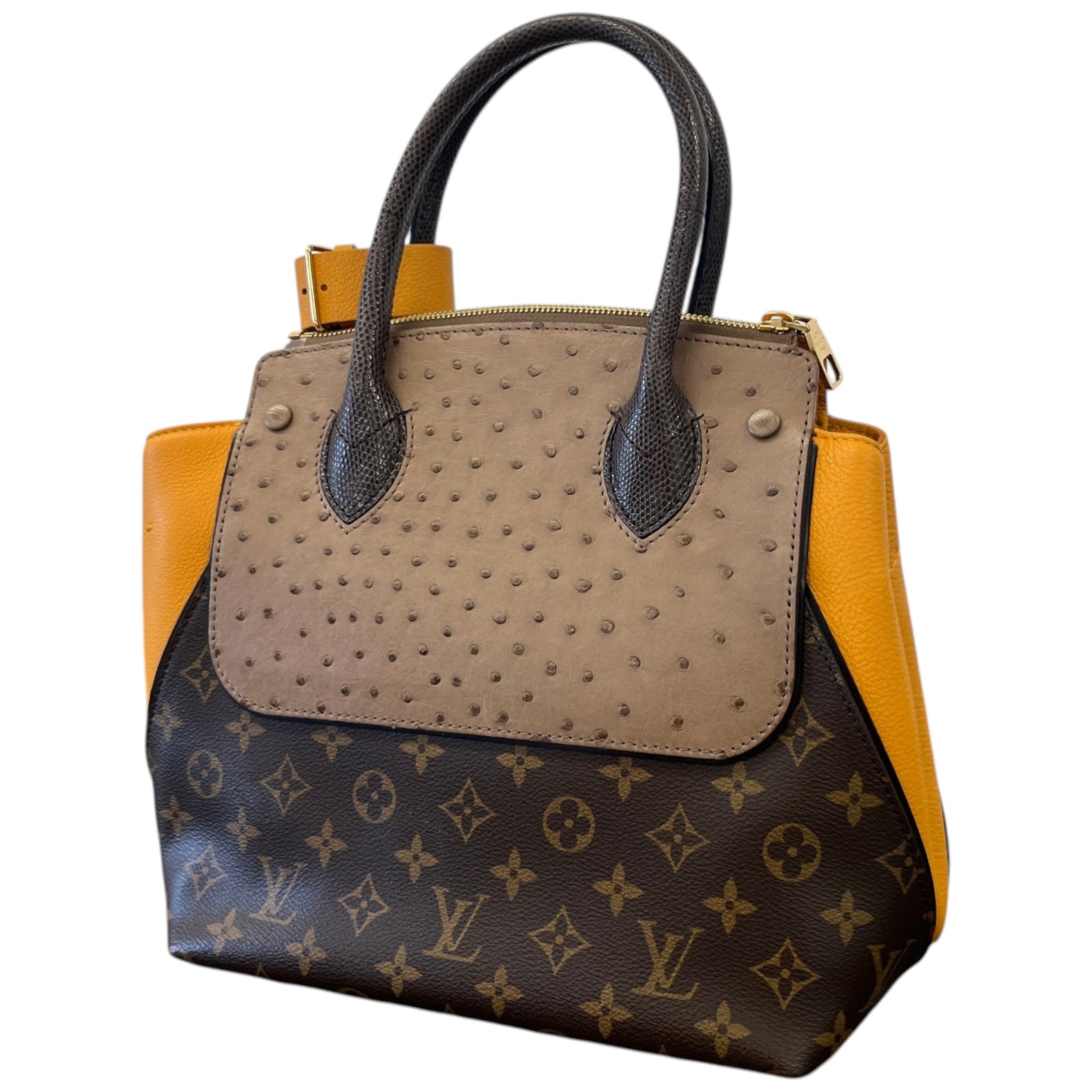 Women's Exotic Majestueux Tote Mm Bag Brown - Photo 9