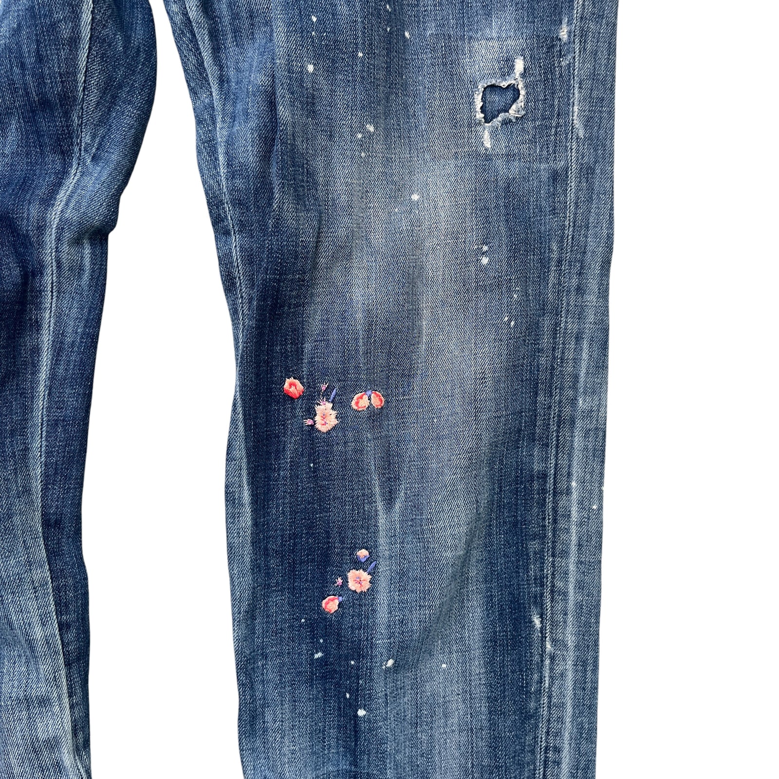 Men's Embroidered Cool Guy Jeans Blue Size IT 48 / UK 32 - Photo 7
