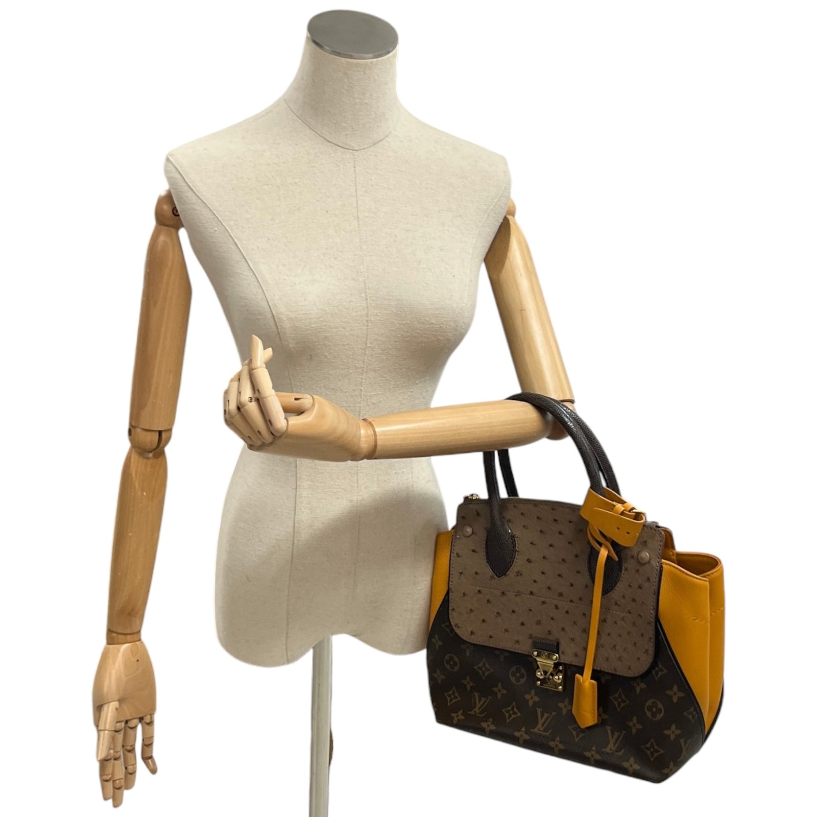 Women's Exotic Majestueux Tote Mm Bag Brown - Photo 2