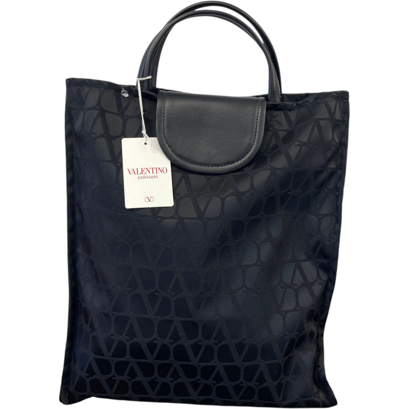 Women's Monogram Tote Bag Black