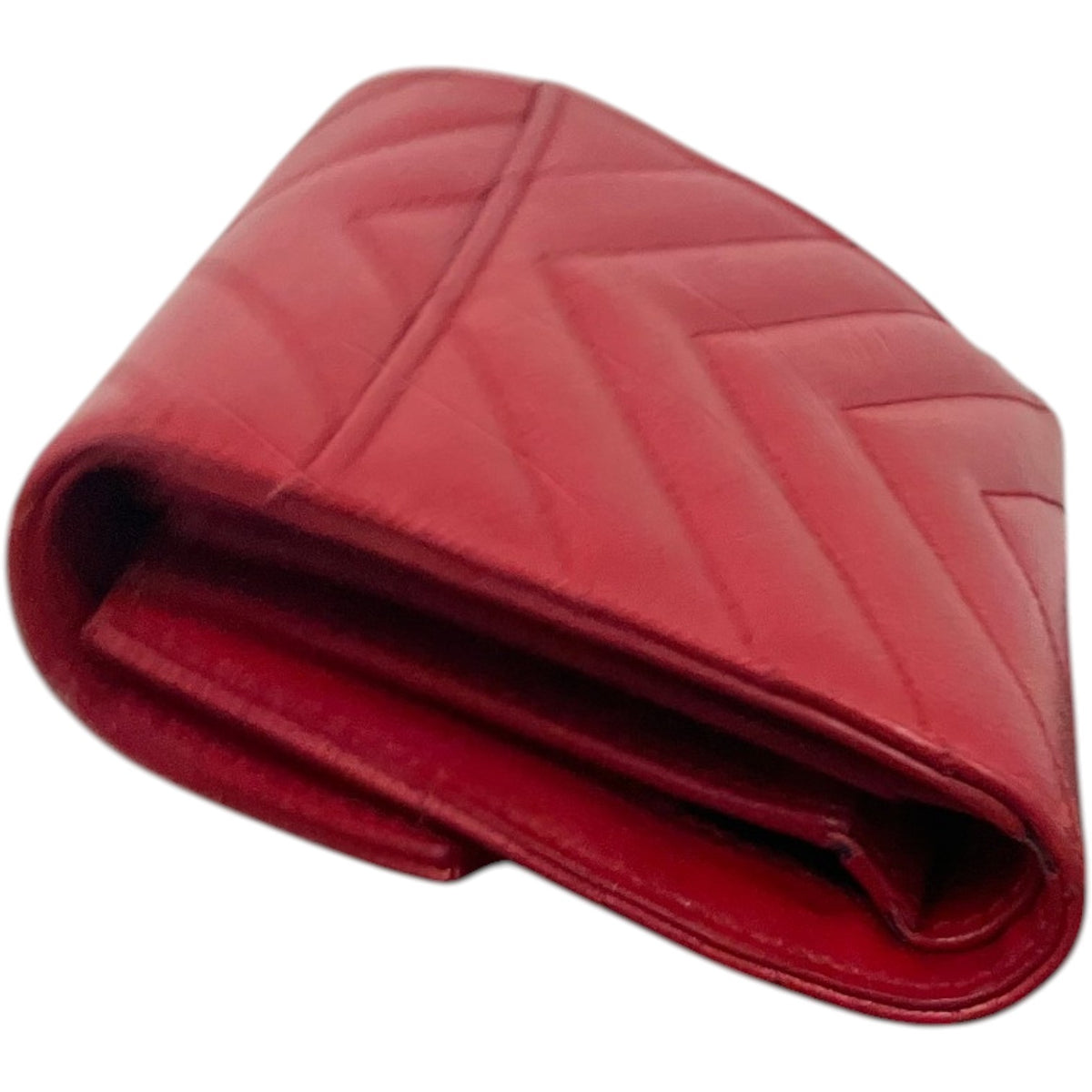 Women's Cassandre Small Envelope Wallet Red - Photo 7
