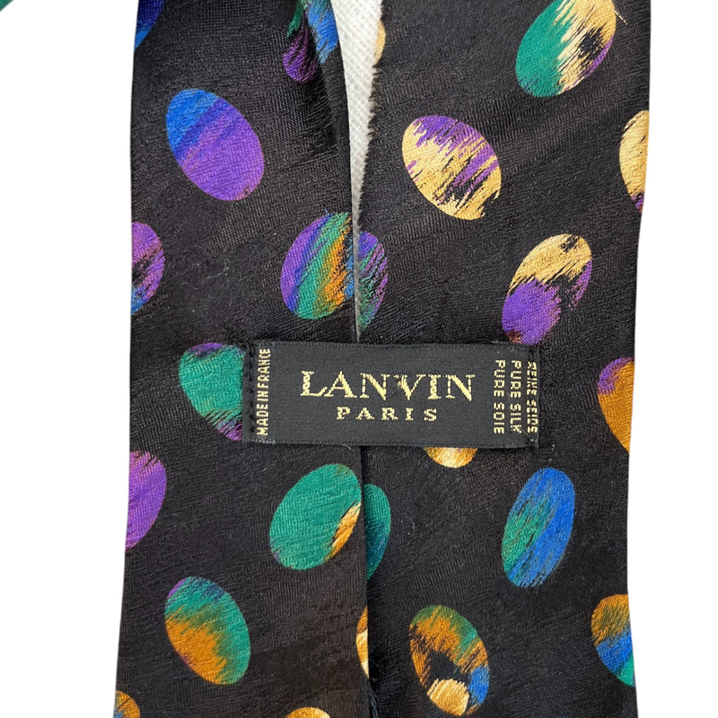 Men's Multicolour Tie Black