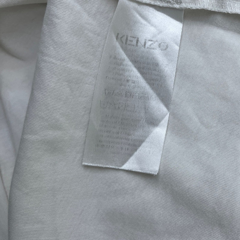Men's Tiger Logo T-Shirt White Size M