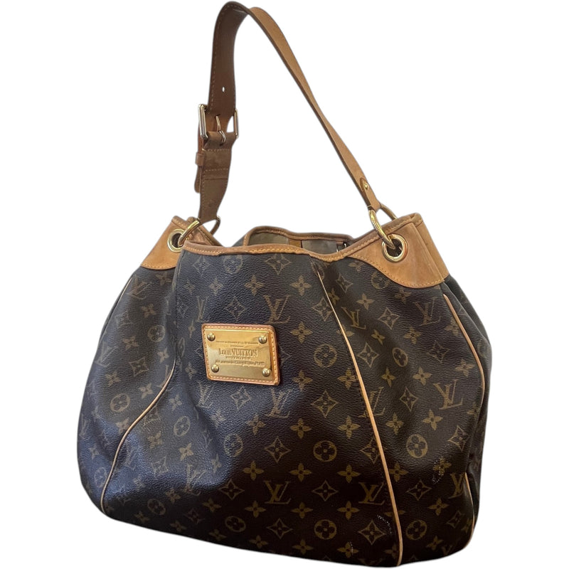 Women's Monogram Canvas Galliera Hobo Bag Brown