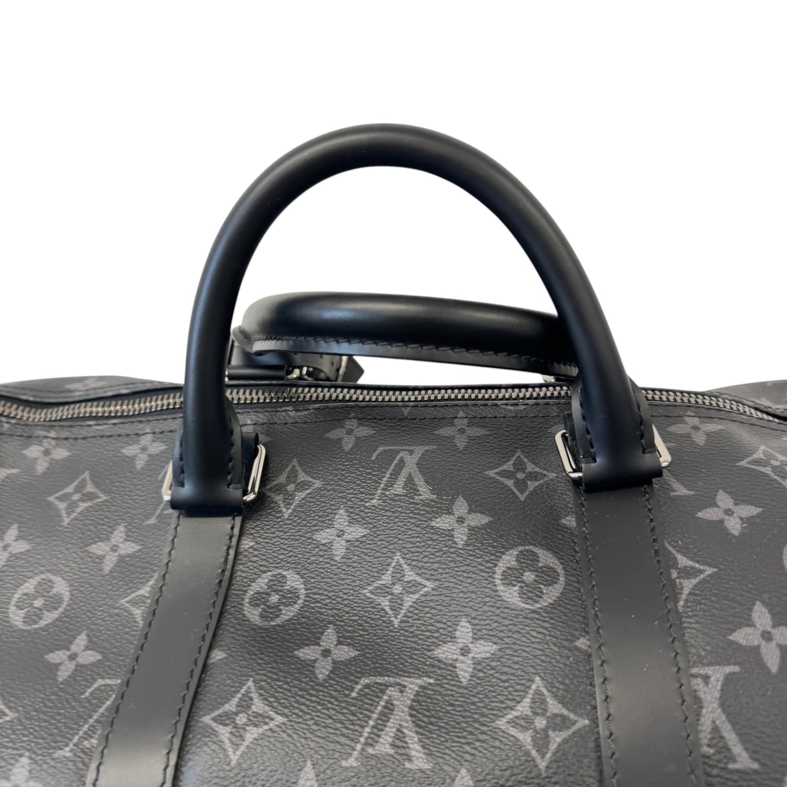 Men's Keepall Bandoulière 55 Bag Black - Photo 10