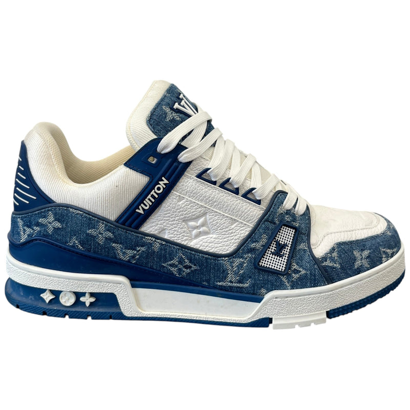 Men's LV Low Trainers White Size UK 9 / EU 43