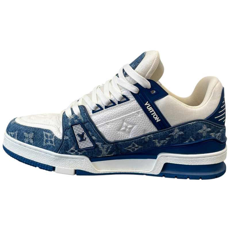 Men's LV Low Trainers White Size UK 9 / EU 43