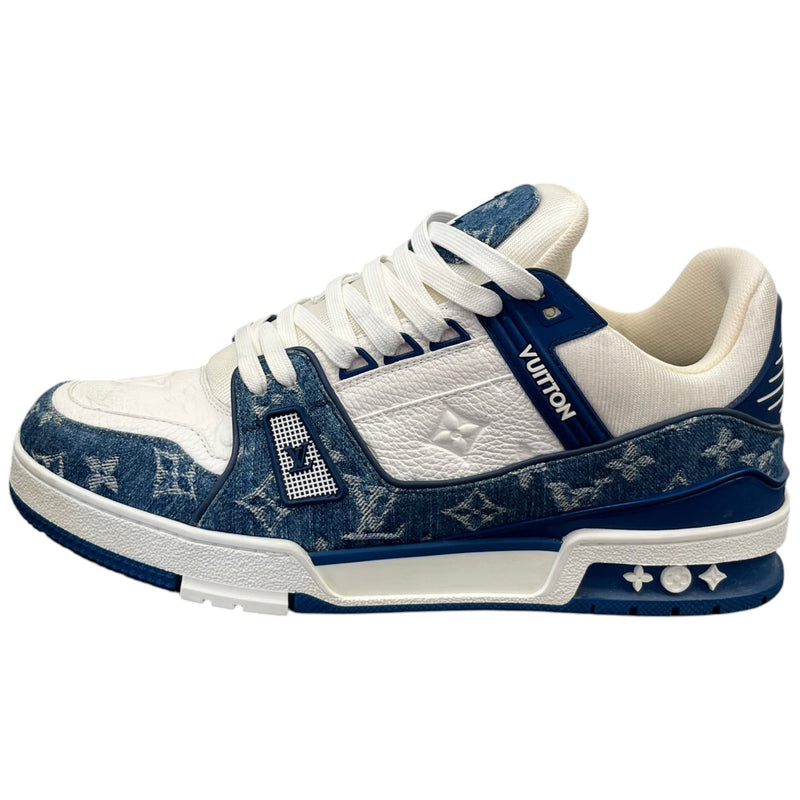 Men's LV Low Trainers White Size UK 9 / EU 43